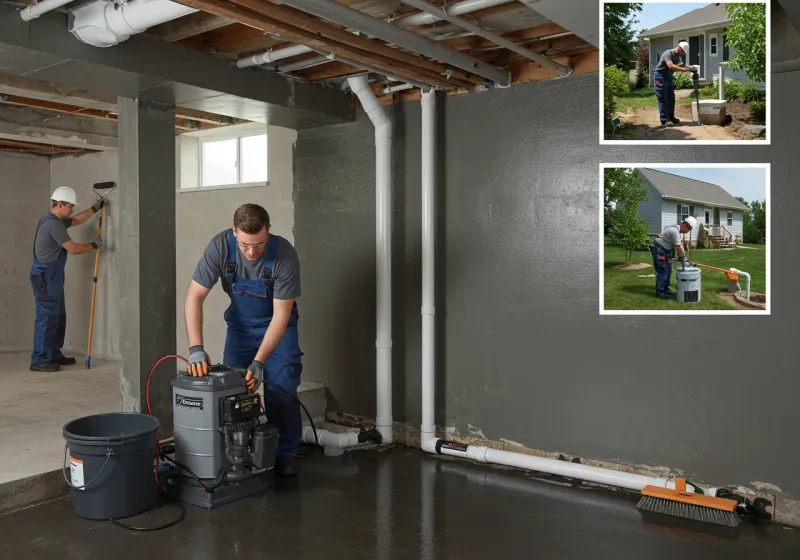 Basement Waterproofing and Flood Prevention process in Millersport, OH